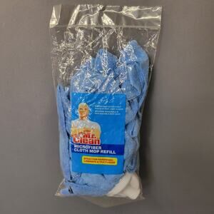 Mr Clean Microfiber Cloth Refill Mop Head Blue Replacement Cleaning